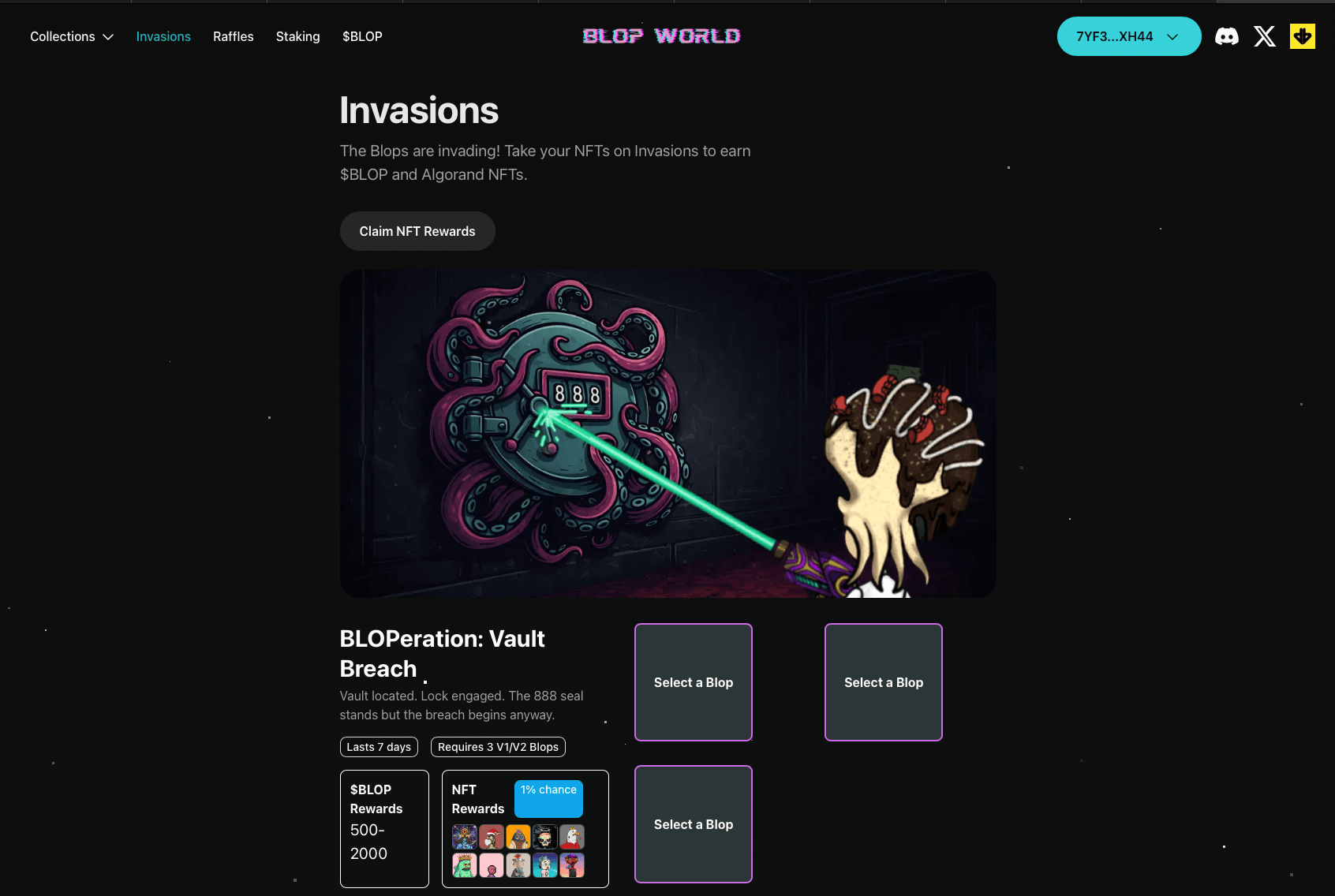 blop.world Platform Dashboard